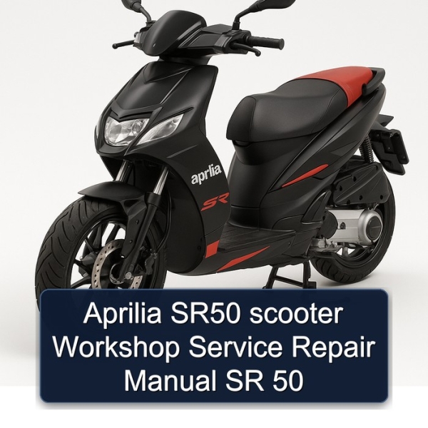 Aprilia SR50 scooter Workshop Service Repair Manual SR 50