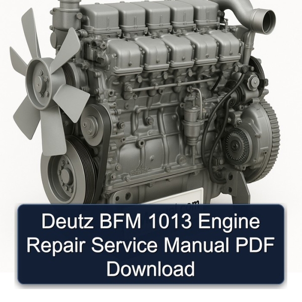 Deutz BFM 1013 Engine Repair Service Manual PDF Download