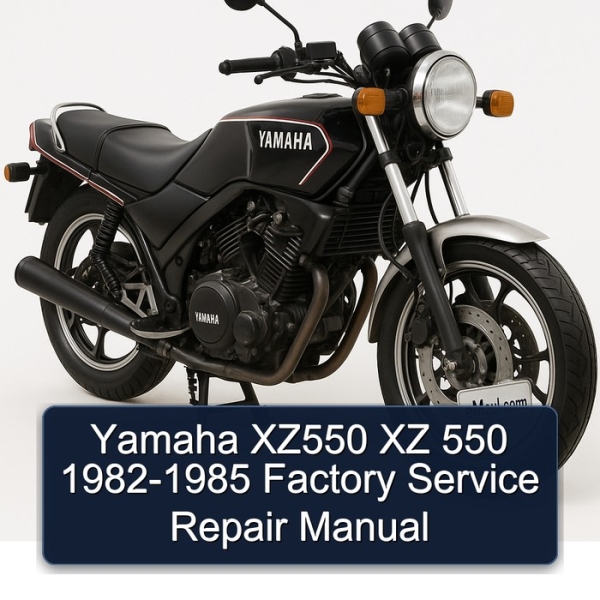 Yamaha XZ550 XZ 550 1982-1985 Factory Service Repair Manual