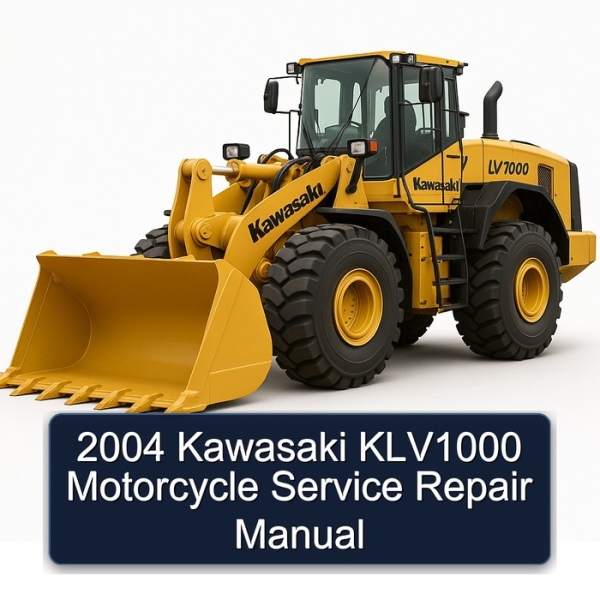 2004 Kawasaki KLV1000 Motorcycle Service Repair Manual