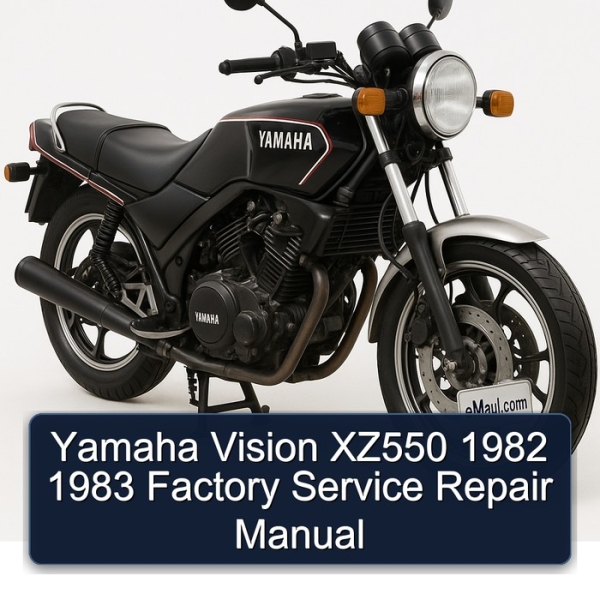 Yamaha Vision XZ550 1982 1983 Factory Service Repair Manual