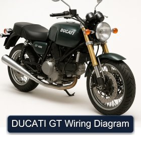 DUCATI GT Wiring Diagram