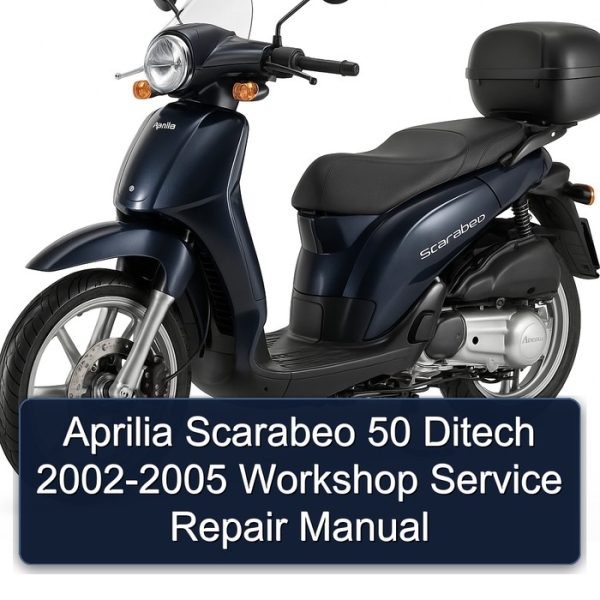 Aprilia Scarabeo 50 Ditech 2002-2005 Workshop Service Repair Manual