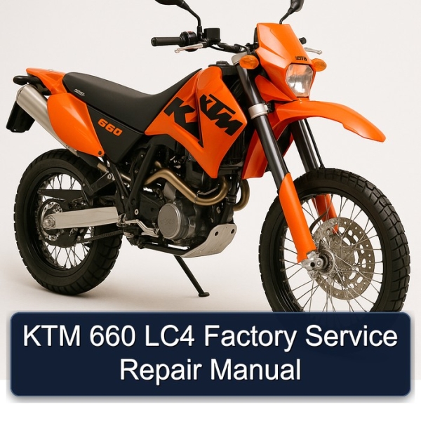 KTM 660 LC4 Factory Service Repair Manual