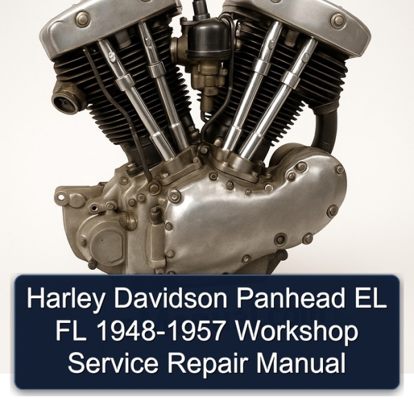 Harley Davidson Panhead EL FL 1948-1957 Workshop Service Repair Manual
