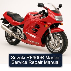 Suzuki RF900R Master Service Repair Manual