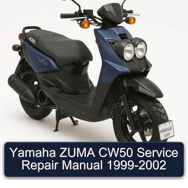 Yamaha ZUMA CW50 Service Repair Manual 1999-2002