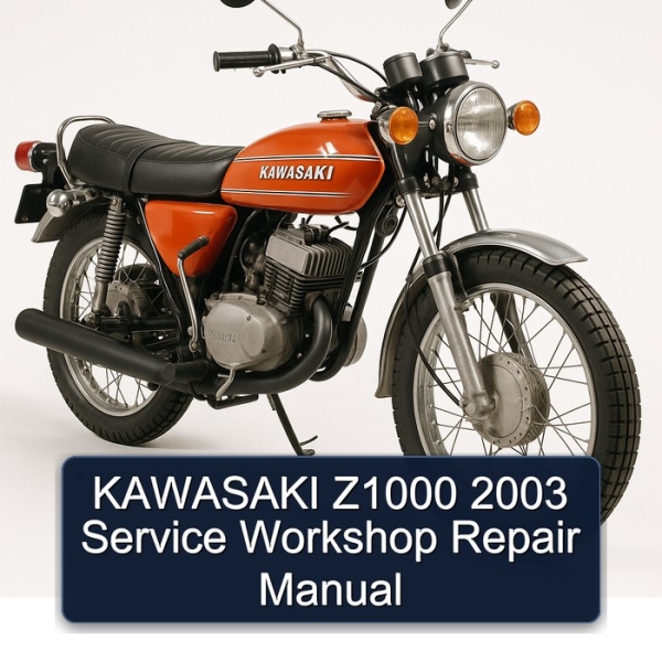KAWASAKI Z1000 2003 Service Workshop Repair Manual