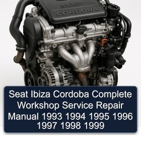 Seat Ibiza Cordoba Complete Workshop Service Repair Manual 1993 1994 1995 1996 1997 1998 1999