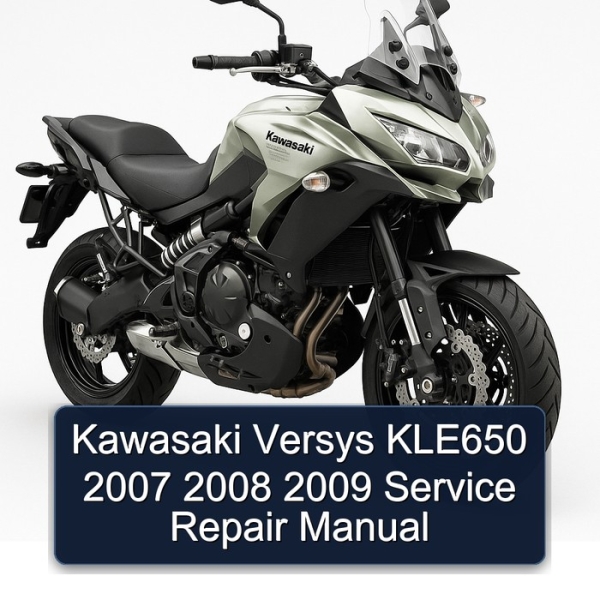 Kawasaki Versys KLE650 2007 2008 2009 Service Repair Manual