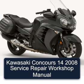 Kawasaki Concours 14 2008 Service Repair Workshop Manual