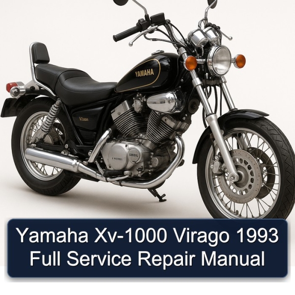 Yamaha Xv-1000 Virago 1993 Full Service Repair Manual
