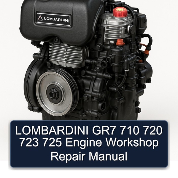 LOMBARDINI GR7 710 720 723 725 Engine Workshop Repair Manual