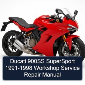 Ducati 900SS SuperSport 1991-1998 Workshop Service Repair Manual