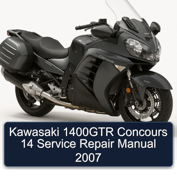 Kawasaki 1400GTR Concours 14 Service Repair Manual 2007