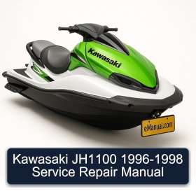 Kawasaki JH1100 1996-1998 Service Repair Manual