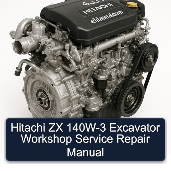 Hitachi ZX 140W-3 Excavator Workshop Service Repair Manual