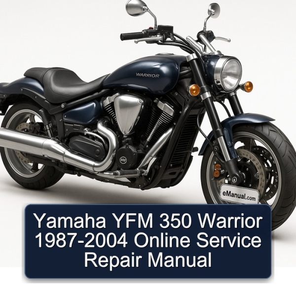 Yamaha YFM 350 Warrior 1987-2004 Online Service Repair Manual