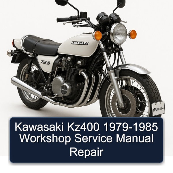 Kawasaki Kz400 1979-1985 Workshop Service Manual Repair