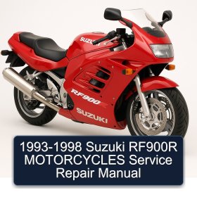 1993-1998 Suzuki RF900R MOTORCYCLES Service Repair Manual