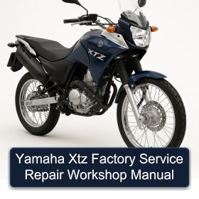 Yamaha Xtz Factory Service Repair Workshop Manual