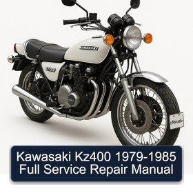 Kawasaki Kz400 1979-1985 Full Service Repair Manual