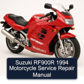 Suzuki RF900R 1994 Motorcycle Service Repair Manual