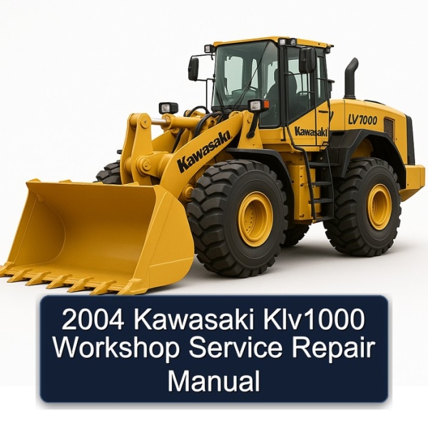2004 Kawasaki Klv1000 Workshop Service Repair Manual