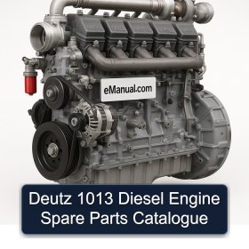 Deutz 1013 Diesel Engine Spare Parts Catalogue