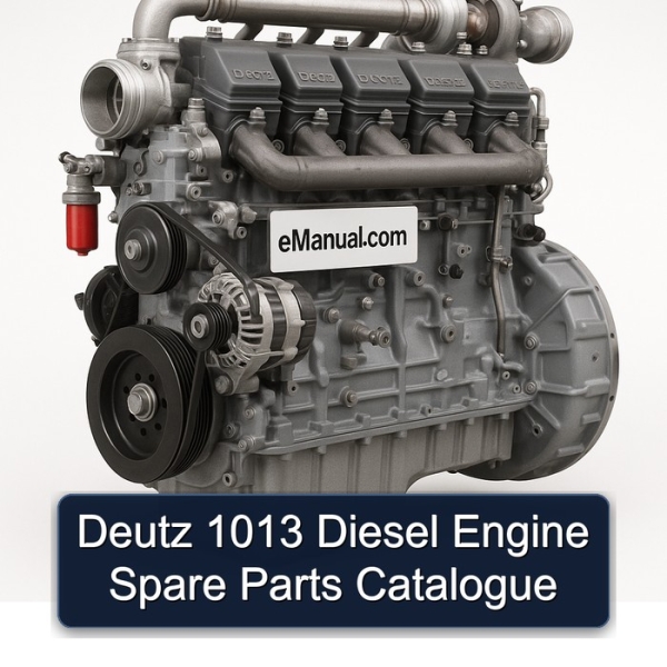 Deutz 1013 Diesel Engine Spare Parts Catalogue