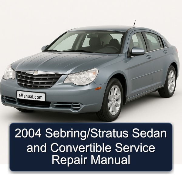2004 Sebring/Stratus Sedan and Convertible Service Repair Manual