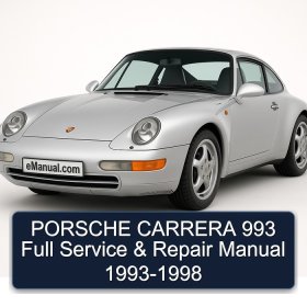 PORSCHE CARRERA 993 Full Service & Repair Manual 1993-1998