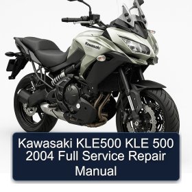 Kawasaki KLE500 KLE 500 2004 Full Service Repair Manual
