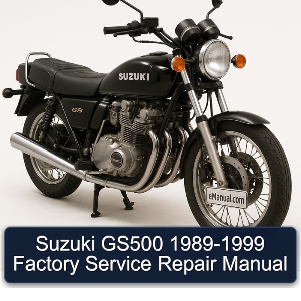 Suzuki GS500 1989-1999 Factory Service Repair Manual