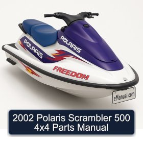 2002 Polaris Scrambler 500 4x4 Parts Manual
