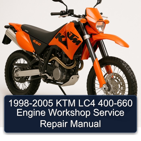 1998-2005 KTM LC4 400-660 Engine Workshop Service Repair Manual