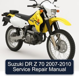 Suzuki DR Z 70 2007-2010 Service Repair Manual