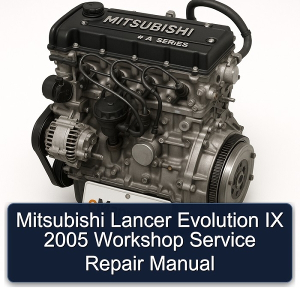 Mitsubishi Lancer Evolution IX 2005 Workshop Service Repair Manual