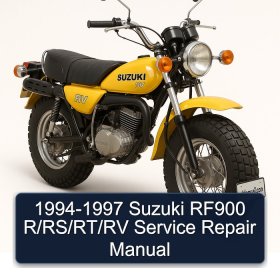 1994-1997 Suzuki RF900 R/RS/RT/RV Service Repair Manual