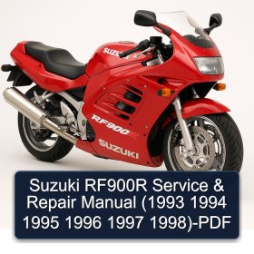 Suzuki RF900R Service & Repair Manual (1993 1994 1995 1996 1997 1998)-PDF