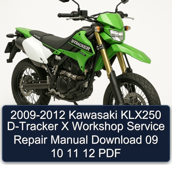 2009-2012 Kawasaki KLX250 D-Tracker X Workshop Service Repair Manual Download 09 10 11 12 PDF