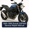 1995-1999 Suzuki GSF600 Service Repair Manual