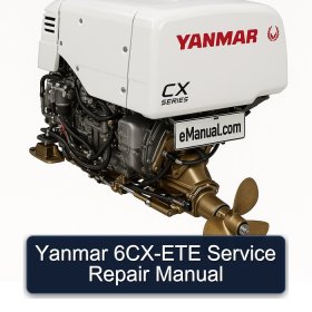 Yanmar 6CX-ETE Service Repair Manual