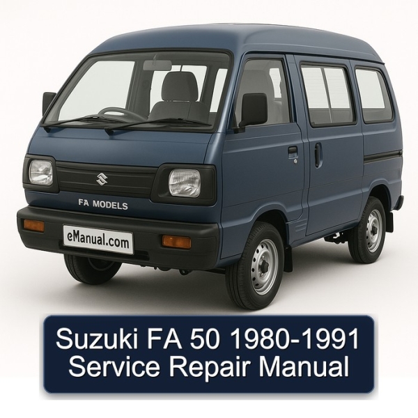 Suzuki FA 50 1980-1991 Service Repair Manual