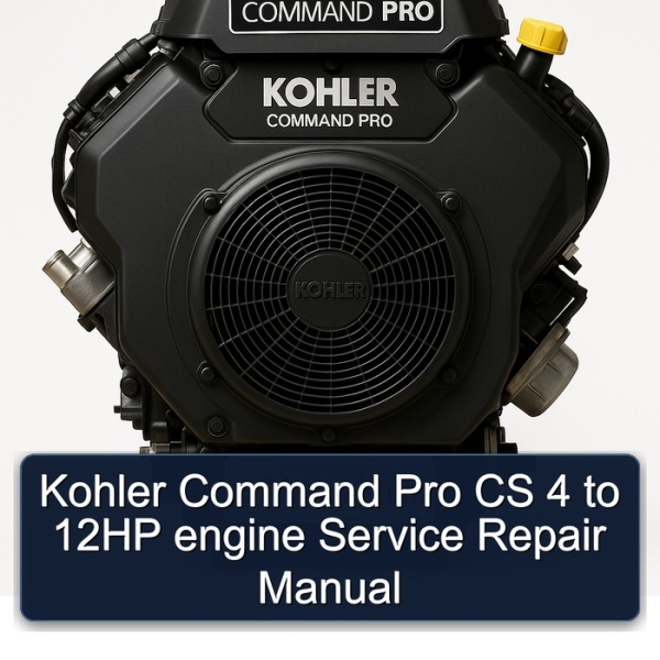 Kohler Command Pro CS 4 to 12HP engine Service Repair Manual