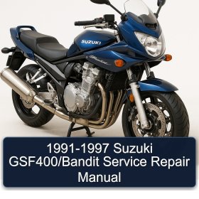 1991-1997 Suzuki GSF400/Bandit Service Repair Manual