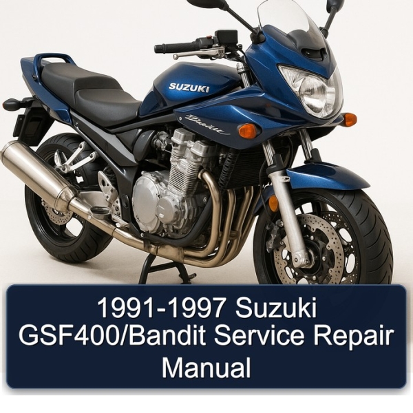 1991-1997 Suzuki GSF400/Bandit Service Repair Manual