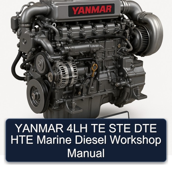 YANMAR 4LH TE STE DTE HTE Marine Diesel Workshop Manual