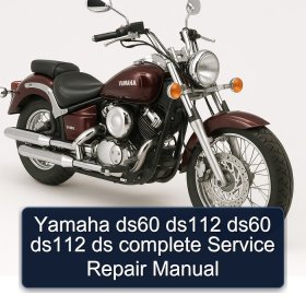 Yamaha ds60 ds112 ds60 ds112 ds complete Service Repair Manual