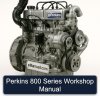 Perkins 800 Series Workshop Manual